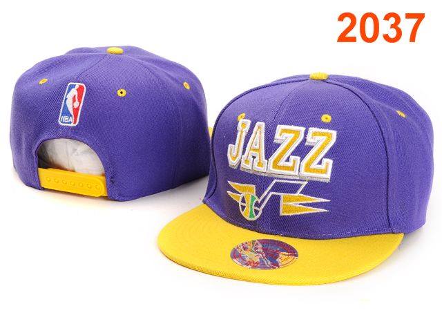 Utah Jazz NBA Snapback Hat PT020